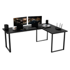 Bureau d'Angle Gaming Gamer Professionnel pour Ordinateur PC Bureau de Travail VINI N Noir - Détails