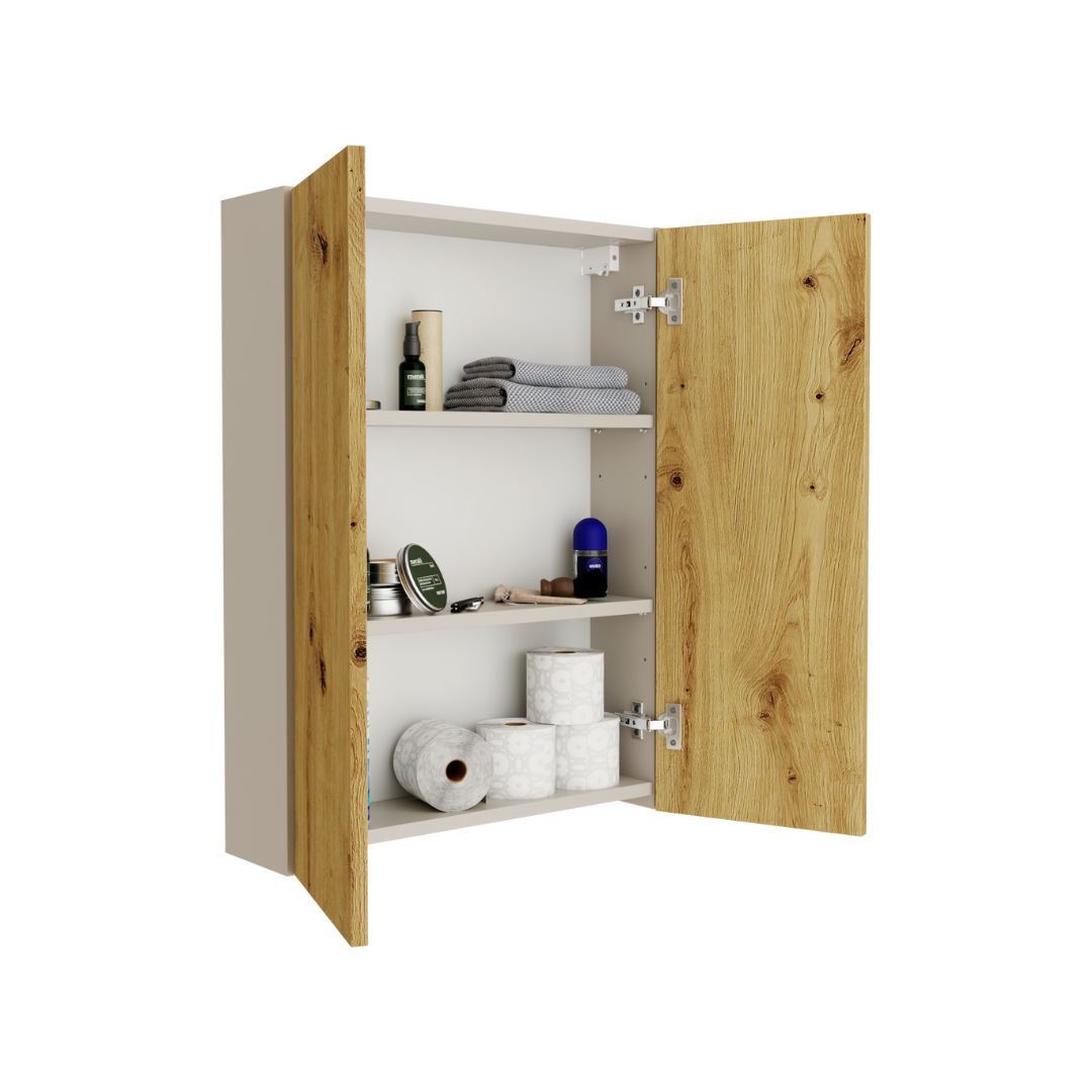 Meuble Suspendu pour WC Suspendu Geberit Rangement Cachemire - Détails