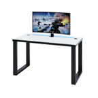 Bureau Gaming Gamer Professionnel pour Ordinateur PC Bureau de Travail Blanc - Détails