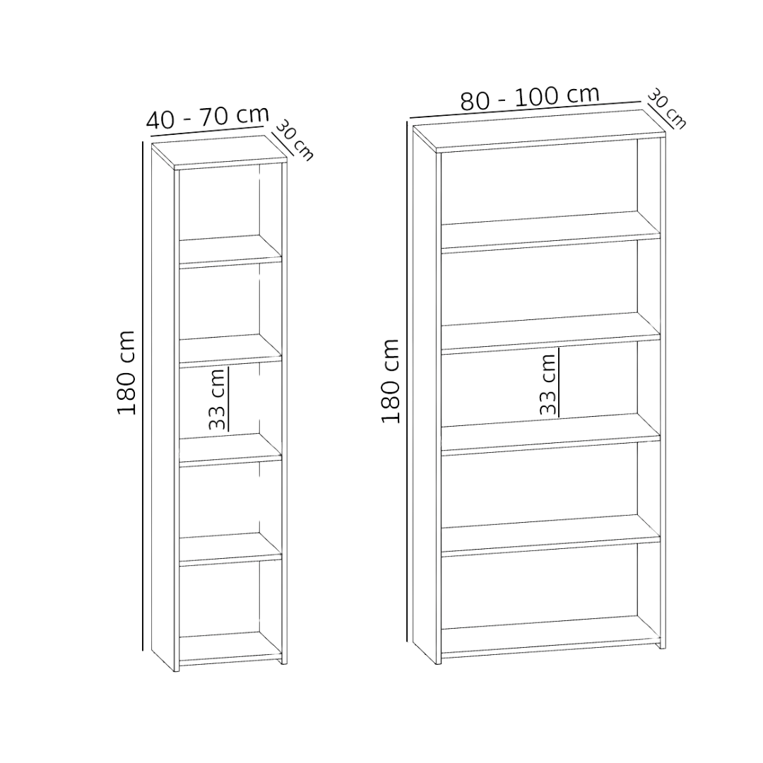 Étagère K Murale Rangement Blanc - Détails