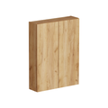 Meuble Suspendu pour WC Suspendu Geberit Auris Rangement Chêne Doré