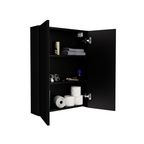 Meuble Suspendu pour WC Suspendu Geberit Rangement Noir - Détails