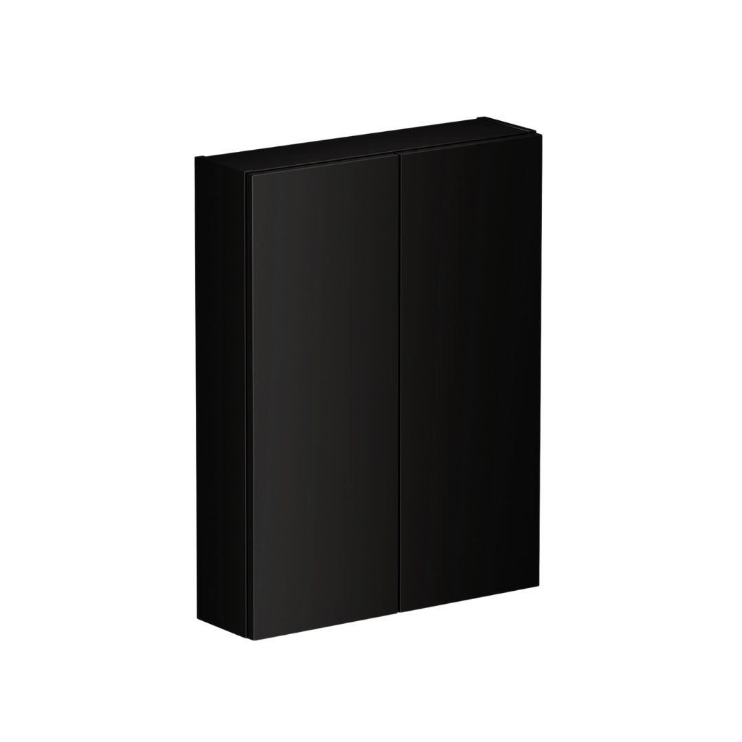 Meuble Suspendu pour WC Suspendu Geberit Auris Rangement Noir - Vue principale