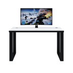 Bureau Gaming Gamer Professionnel pour Ordinateur PC Bureau de Travail Blanc - Détails