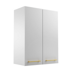 Meuble de Salle de Bain Suspendu Rangement Blanc - Détails