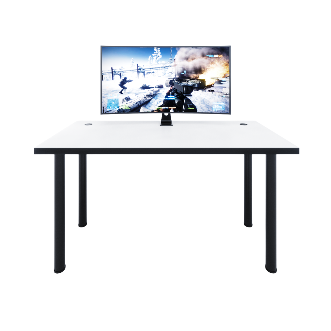 Bureau Gaming Gamer Professionnel pour Ordinateur PC Bureau de Travail Noir - Détails