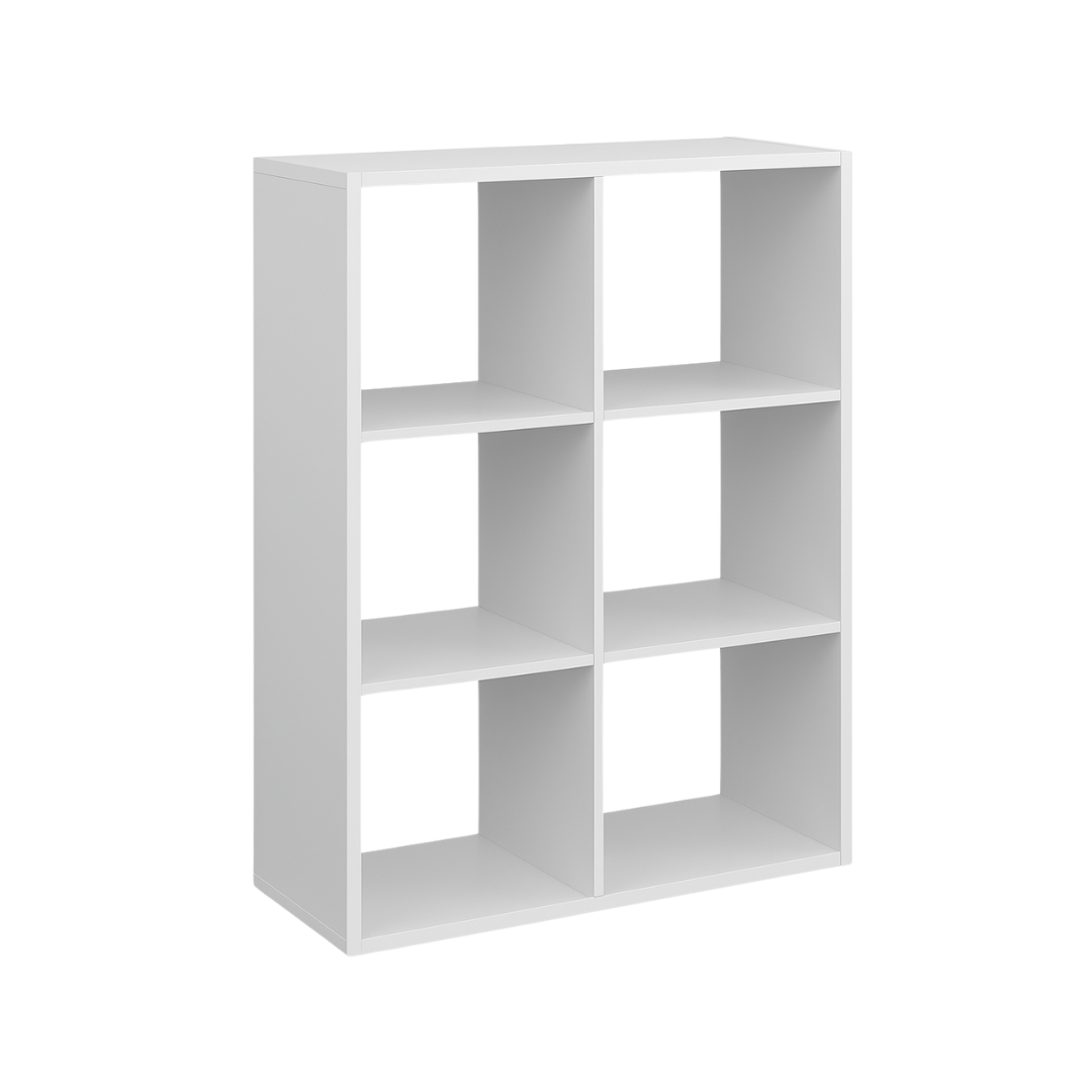Étagère Cube Rangement Modulable Blanc - Détails
