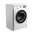 Meuble de Salle de Bain sur Lave-linge Ouvert sans Lucy Portes Blanc