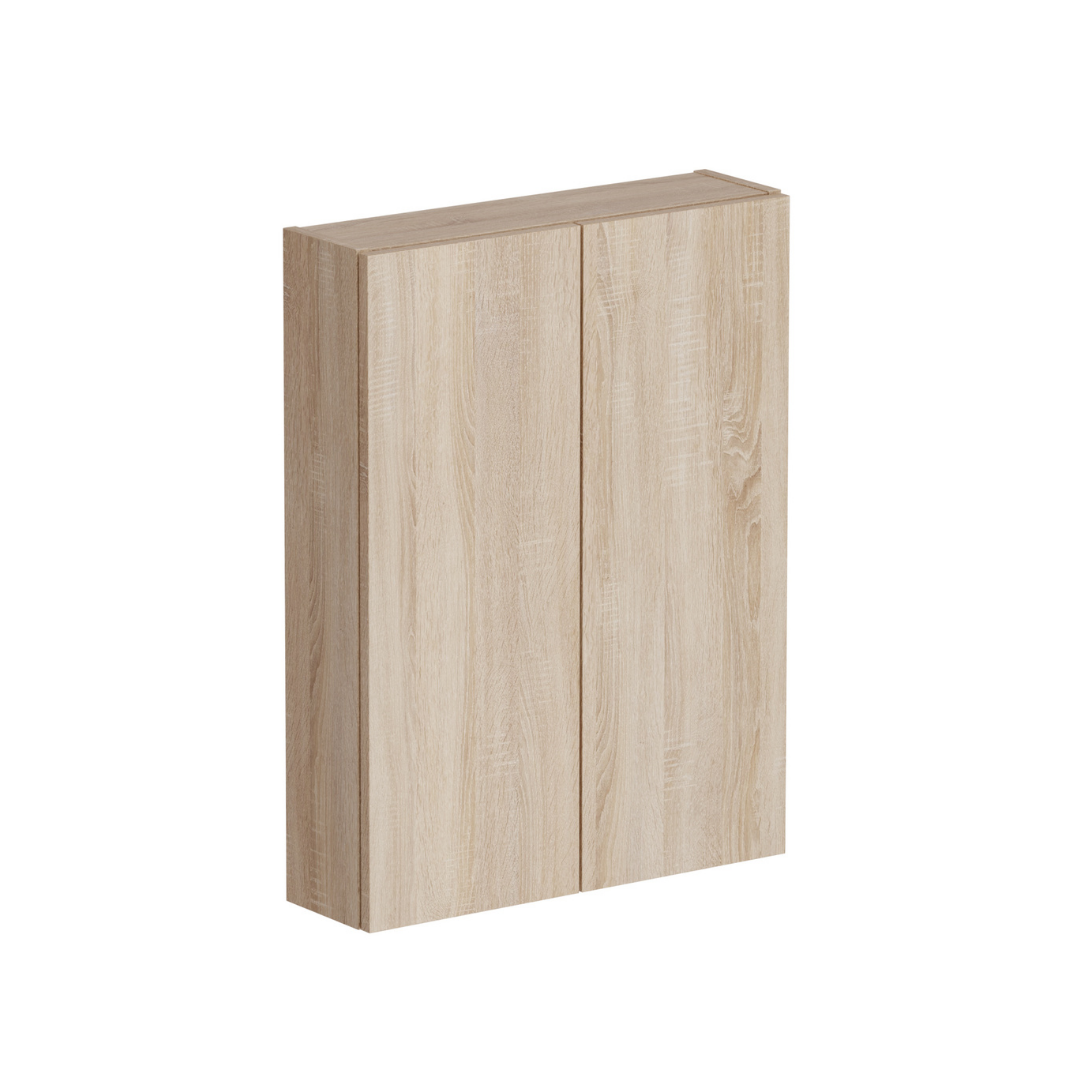 Meuble Suspendu pour WC Suspendu Geberit Auris Rangement Chêne Sonoma - Vue principale