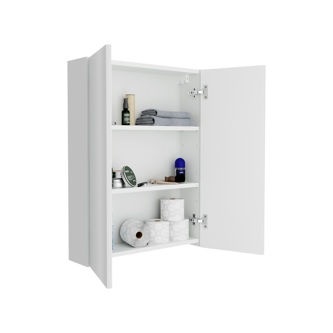Meuble Suspendu pour WC Suspendu Geberit Rangement Blanc - Détails